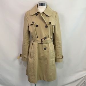 J Crew 3/4 trench coat